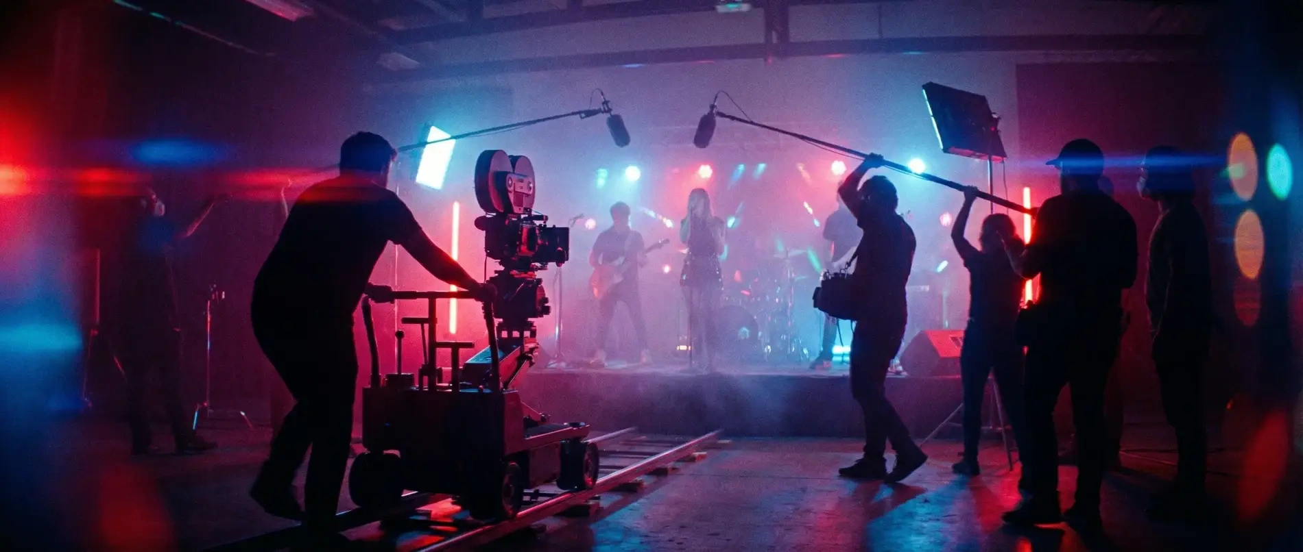 MV视觉志 灵感放映室 - 专业音乐视频拍摄现场